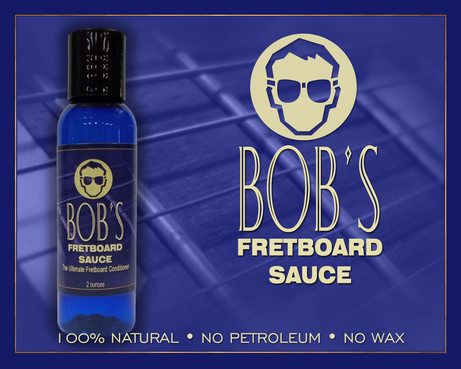 Bob's Fretboard Sauce™ product artwork