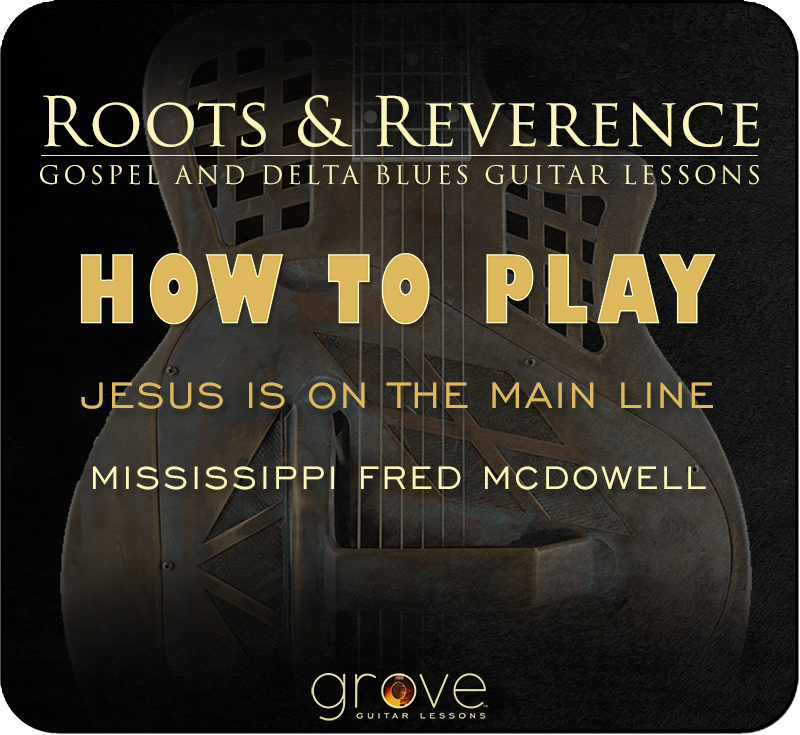 Jesus Is on the Main Line — Mississippi Fred McDowell product artwork
